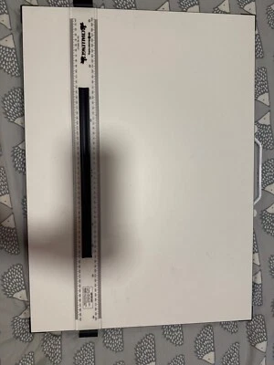 Blundell Harling, A2 Drawing board, includes movable ruler and handle.  - Image 1 of 4