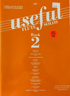 Useful Flute Solos Book 2 (U25) **Clearance** - Image 1 of 3