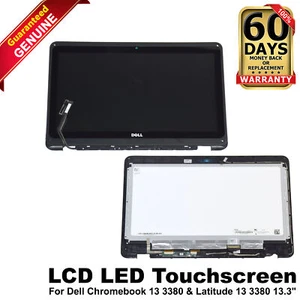 Dell Chromebook Latitude 3380 13" WXGAHD LCD Touchscreen Display Assembly 8V749 - Picture 1 of 6