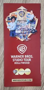 Warner Bros Studio Tour Pamphlet Hollywood California CA Ephemera - Picture 1 of 3