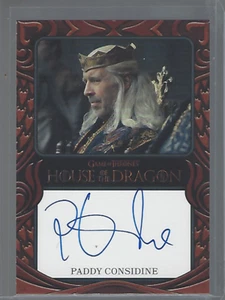 House of the Dragon Season 1 Paddy Considine (Bordered) Autograph #1 - Picture 1 of 1