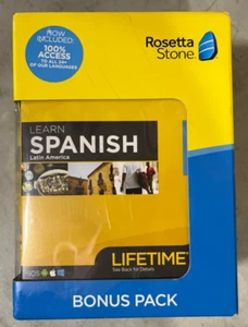 Rosetta Stone Spanish Bonus Pack Bundle - Picture 1 of 2