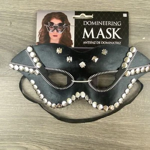 Woman Domineering Eye Mask Halloween Cosplay Costume Masquerade Dress Up - Picture 1 of 7