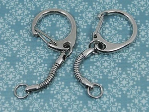 2x Genuine Victorinox Swiss Army Knife Keychain Carabiner Clip Attachments