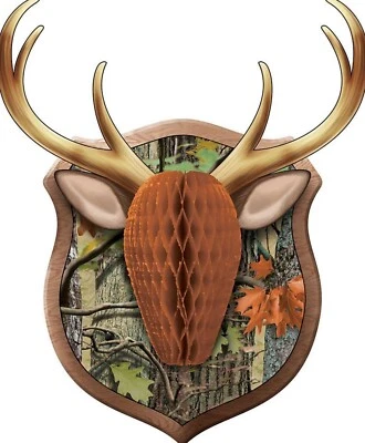 Creative Converting Hunting Camo Wall Cutout - Image 1 of 2