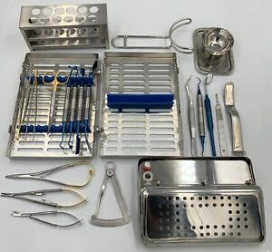Dental PRF GRF Box System Platelet Rich Fibrin Implants Instruments Kit 22 Pcs.