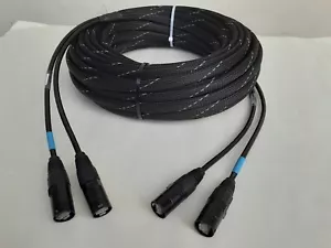 75 Fuß 2 Kanal CAT-6 Schlange taktisch abgeschirmt mit Neutrik Ethercon Digital Audio - Bild 1 von 4