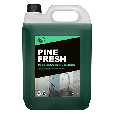 Pine Fresh Disinfectant 5L Concentrate Cleaner Deodoriser One Chem Professional