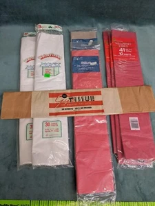 Vintage Christmas Gift Tissue Paper Assortment 8 packs - Picture 1 of 7