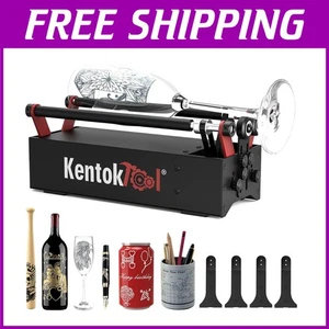 Precision 360° Rotary Engraver with 8 Adjustable Sizes for Cylindrical Objects - Picture 1 of 8