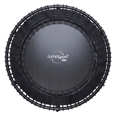 JumpSport 550 PRO CE Workout Rebounder for Adults, 44" Fitness Trampoline, Black - Image 1 of 4