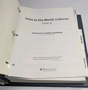 Sonlight Intro to the World: Cultures Core A Guide + CD & Language Arts Grade 1 - Bild 1 von 7