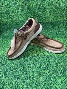 NEU - MEHOTO Herren Braun Slipper Freizeitschuhe - Größe 8 - Halbschuh - Bild 1 von 15