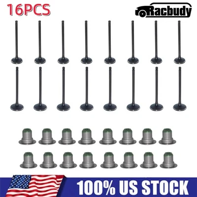 Engine Valves Kit Intake & Exhaust for Ford Escape C-Max	Focus Mazda Lincoln MKZ - Image 1 of 4