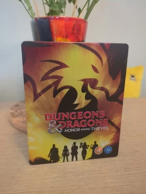 DUNGEONS & DRAGONS HONOR AMONG THEIVES 4K ULTRA HD UHD BLU-RAY UK STEELBOOK - Image 1 of 4