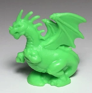Matchbox Monster In My Pocket DRAGON Neon Green Series 2 Figure Great Shape RARE - Picture 1 of 8