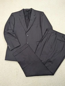 Traje Jos A Bank Para Hombre 42R 36x31 Gris Lana 2 Piezas Chaqueta Pantalones Colección Viajeros - Imagen 1 de 21