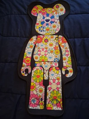 New Takashi Murakami Kaws Flower Bedroom Area Rugs Floor Mat Living Room Carpet - Image 1 of 4