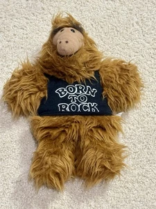 ALF Vintage 11" Hand Puppet Plush Born To Rock 1988 - Picture 1 of 8