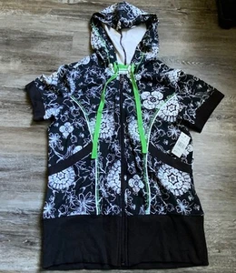 Mujer Talla M RAiNBEAU Cremallera Capucha Entrenamiento Chaqueta Sin Mangas Tecnología Absorbente - Imagen 1 de 4