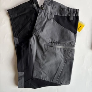 Ski-Doo Uomo Lg Garage Multipantalone Grigio Nero Antistrappo Regolabile Lavoro Cavalcata NUOVO - Foto 1 di 12