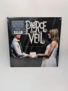Pierce The Veil Selfish Machines Vinyl LP Dark Opaque Green White Splatter /1000 - Foto 1 di 3