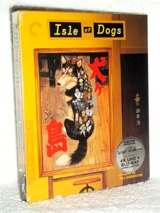 Isle of Dogs (4K/Blu-ray, 2025, CRITERION) NEW Wes Anderson animated dark comedy - Picture 1 of 5