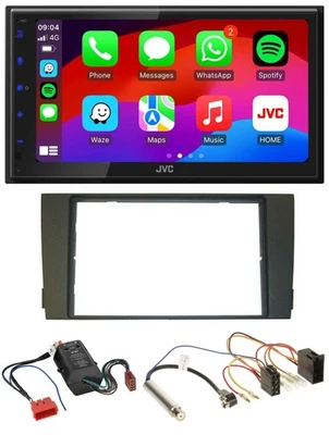 JVC Bluetooth 2DIN MP3 DAB USB Autoradio für Audi A6 01-05 C5 Bose Aktivsystem M - Bild 1 von 4