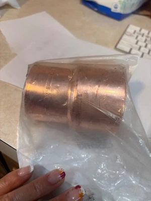 Nibco Copper #6002-CB Bell Reducer 2 1/2" x 2" (Q3) - Image 1 of 2