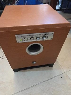 Yamaha YST-SW015 Active Subwoofer , power on, no sound coming out, need repair - image 1 of 4
