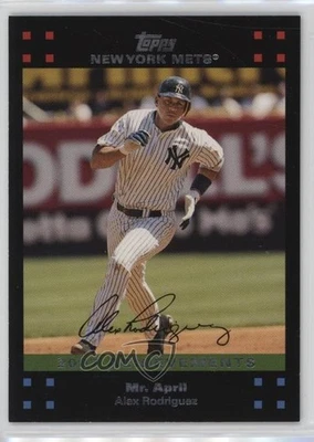 2007 Topps New York Yankees Limited Edition Gift Set Alex Rodriguez #NYY44 - Image 1 of 2