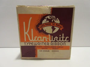 Vintage Klean-Write Typewriter Ribbon Red Black Medium Royal Underwood Port - Picture 1 of 4