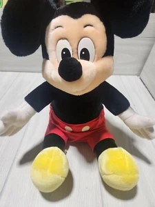 Vintage Mickey Mouse Plush Sitting Disneyland Walt Disney World 14” - Picture 1 of 8