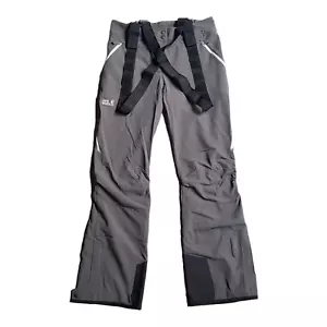 Women's Outdoor Jack Wolfskin Nucleon XT BIB Ski Pants Dark Steel size US SMALL - Picture 1 of 5