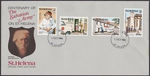 ST HELENA 1984 Salvation Army FDC..........................................55486 - Picture 1 of 1