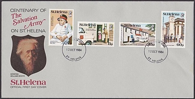 ST HELENA 1984 Salvation Army FDC..........................................55486 - Image 1 of 1