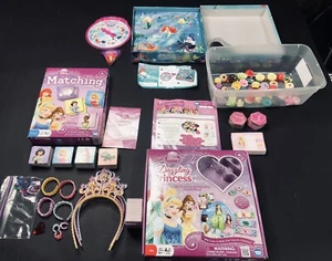 Disney Princess Board Game LOT. Mostly Complete. Read Description Below. - Picture 1 of 5