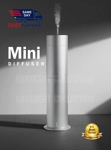 Mini Aroma Diffuser Öl / Aroma SILBER oder SCHWARZ mit Fernbedienung NEU wasserlos - Bild 1 von 8