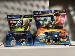 Lego Harry Potter 71247 & LOTR 71218 Dimension 2 sets. New Sealed - Picture 1 of 1