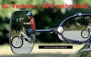 EMUK Spiegel Wohnwagenspiegel Mercedes B C E Klasse W212 204 GLK 100215 XL x - Bild 1 von 4