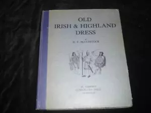 Old Irish & Highland Robe + Notes Sur Isle De Homme Hauteur F Mcclintock Costume - Bild 1 von 16