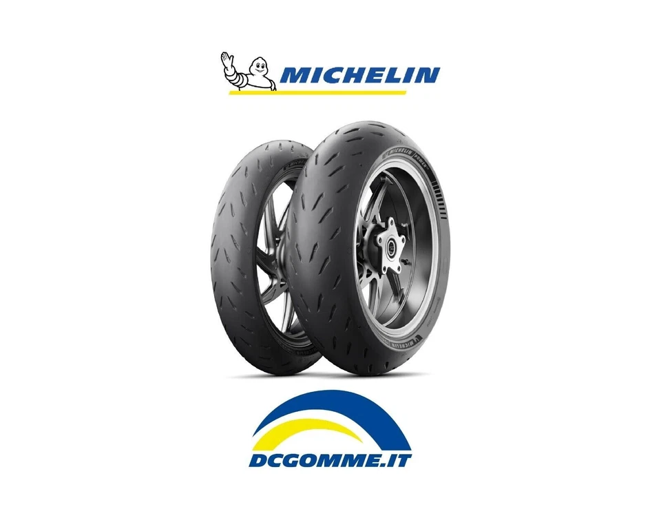 COPPIA GOMME MOTO Michelin Power GP 120/70ZR17 (58W) + 200/55ZR17 (78W) - Imagen 1 de 1