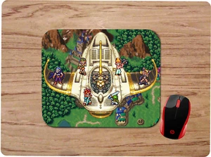 CHRONO TRIGGER EPOCH TIME MACHINE MOUSEPAD MOUSE PAD HOME OFFICE GIFT GAMING - Picture 1 of 1
