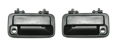 SET 2 MANIGLIA ESTERNA APRI PORTA PER SUZUKI VITARA 88 97 2P MANIGLIETTA NERA - Bild 1 von 4