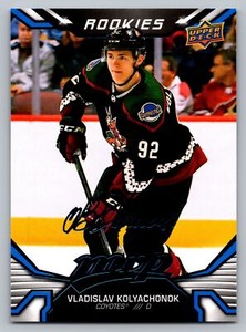 2022-23 Upper Deck MVP Blue Script #231 Vladislav Kolyachonok  Arizona Coyotes