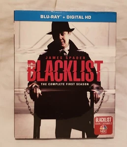 THE BLACKLIST: COMPLETE SEASON 1 JAMES SPADER BLU-RAY WITH SLIPCOVER..BRAND NEW! - Picture 1 of 2