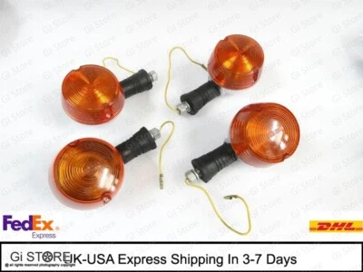 Juego de indicadores delanteros y traseros para Jawa Cz modelo antiguo (4 piezas) #14D9 Foto 1 de 4