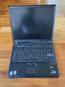 IBM ThinkPad T60 Notebook, 1.83GHz, 1gb RAM, 14.1" Screen, DVD+RW - Picture 1 of 8