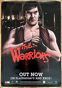 The Warriors RARE PS2 XBOX ONE 59cm x 84cm Promo Poster - Bild 1 von 3