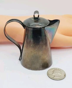 Antique MINIATURE Sterling Silver PERU 925 Dollhouse Coffee Pot (71) - Picture 1 of 10